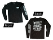 WB front and back graphics long sleeve Tee